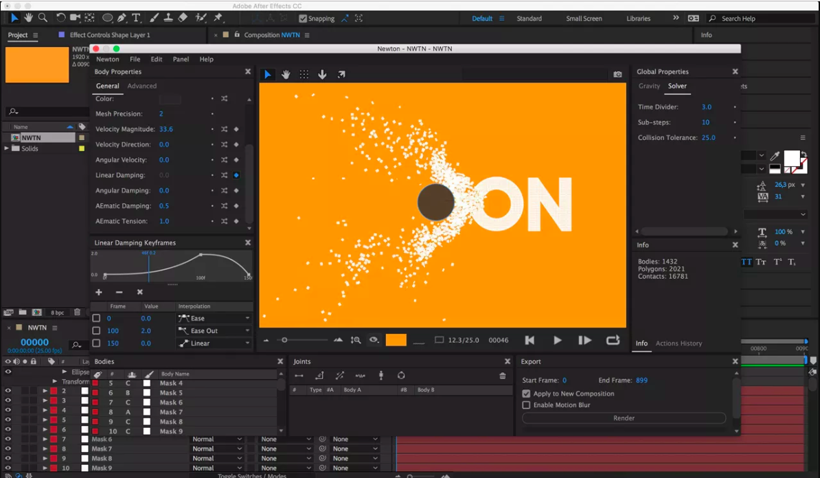 Newton 2 After Effects Mac Download